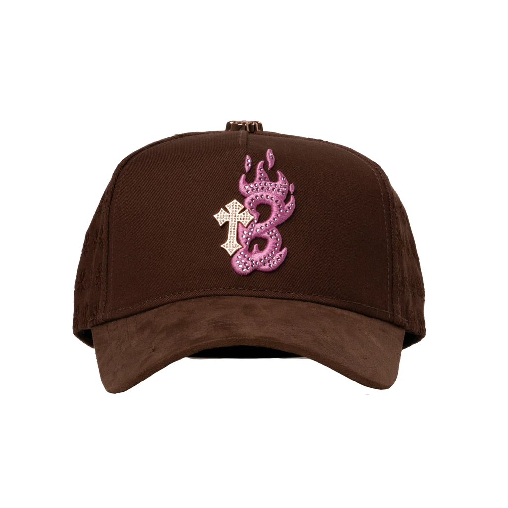 B CROSS PINK - BARBAS HATS