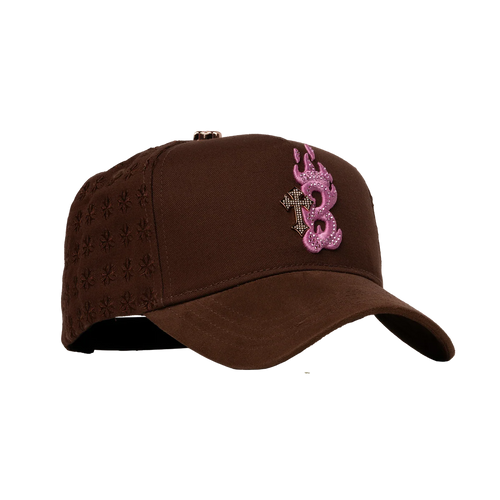 B CROSS PINK - BARBAS HATS