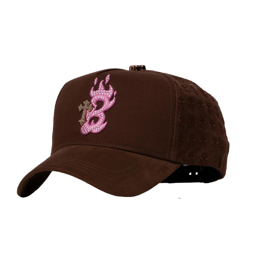 B CROSS PINK - BARBAS HATS
